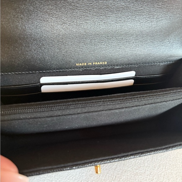 CHANEL
Shiny Caviar Quilted Flap Charm Wallet On Chain WOC Black - Picture 7 of 16